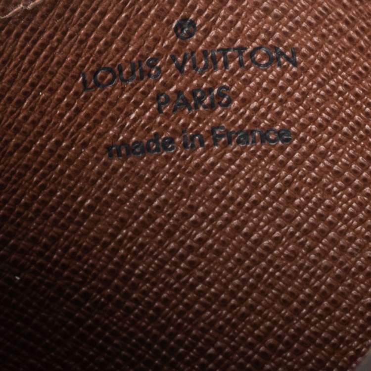 Pre Owned Louis Vuitton Monogram Canvas Card Holder