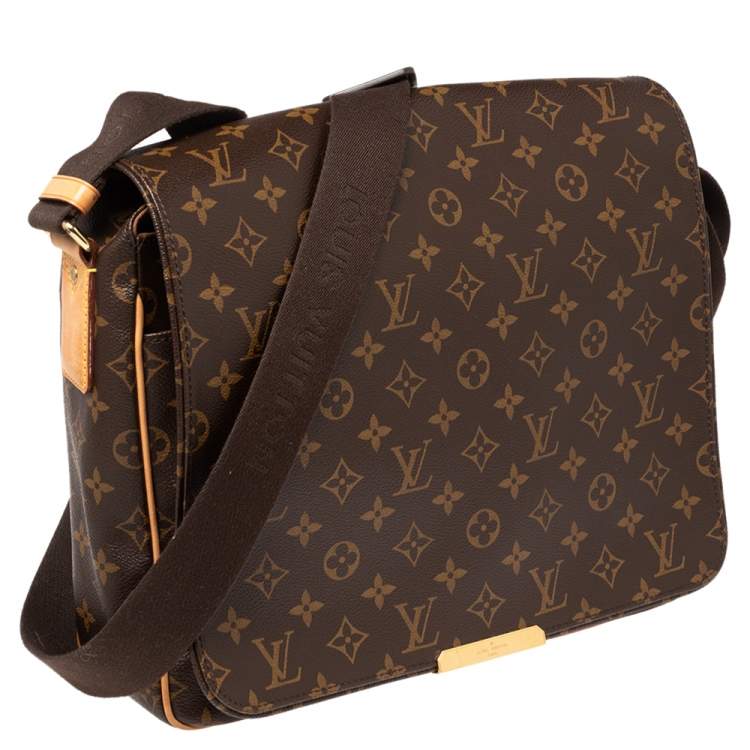 Pre Owned Louis Vuitton Monogram Canvas Abbesses Messenger Bag