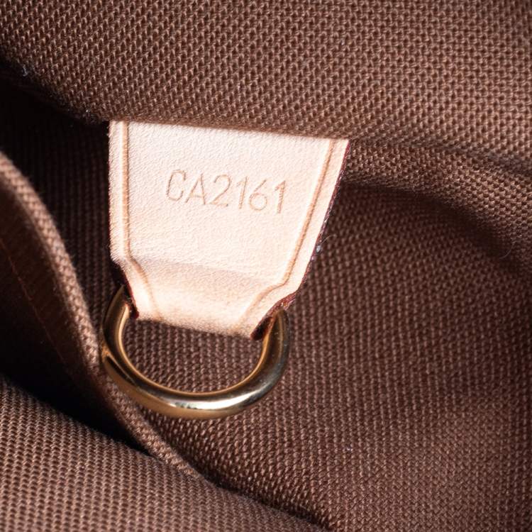 Pre Owned Louis Vuitton Monogram Canvas Abbesses Messenger Bag