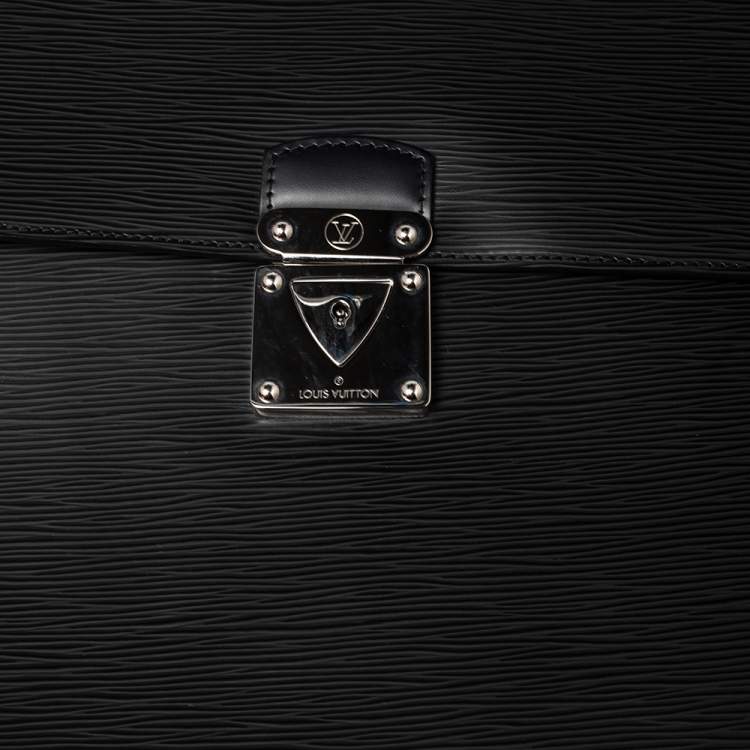 Pre Owned Louis Vuitton Black Epi Leather Robusto 1 Compartment Briefcase