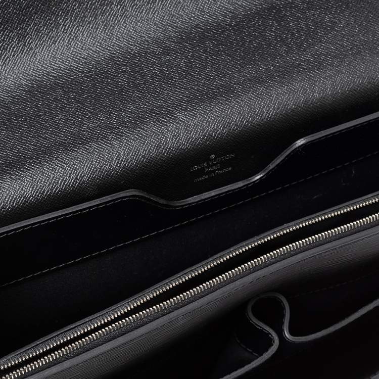 Pre Owned Louis Vuitton Black Epi Leather Robusto 1 Compartment Briefcase
