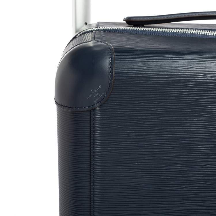 Pre Owned Louis Vuitton Blue Marine Epi Leather Horizon 50 Suitcase