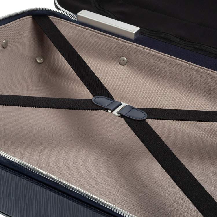 Pre Owned Louis Vuitton Blue Marine Epi Leather Horizon 50 Suitcase