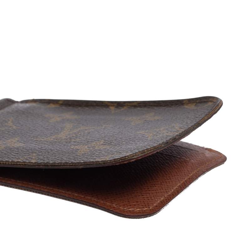 Pre Owned Louis Vuitton Monogram Canvas Pince Wallet