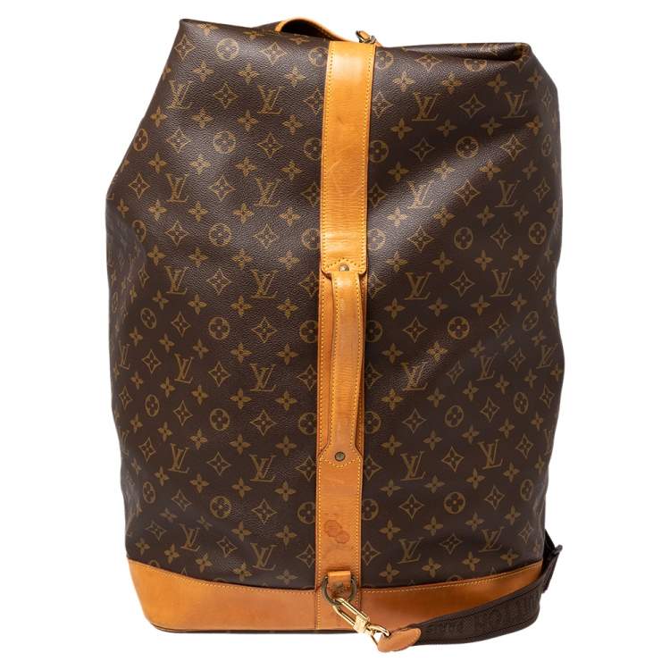 Pre Owned Louis Vuitton Monogram Canvas Sac Marin GM Bag