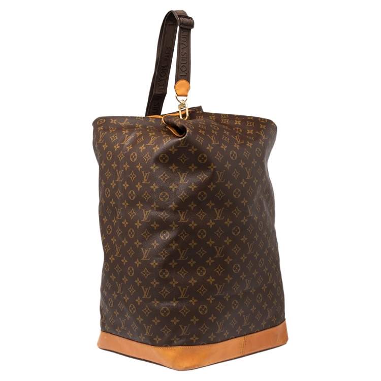 Pre Owned Louis Vuitton Monogram Canvas Sac Marin GM Bag