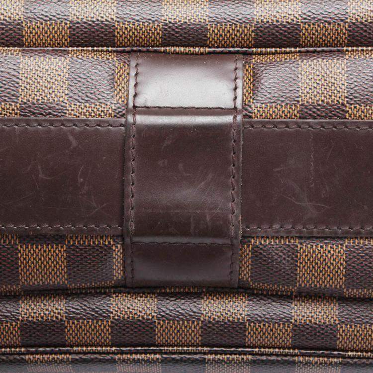 Pre Owned Louis Vuitton Damier Ebene Canvas Naviglio Bag