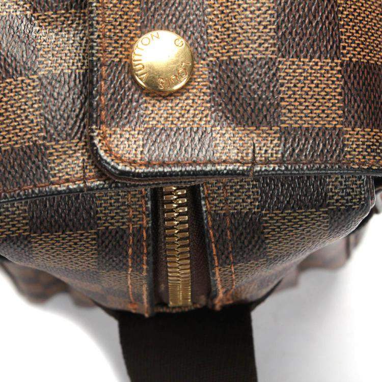 Pre Owned Louis Vuitton Damier Ebene Canvas Naviglio Bag