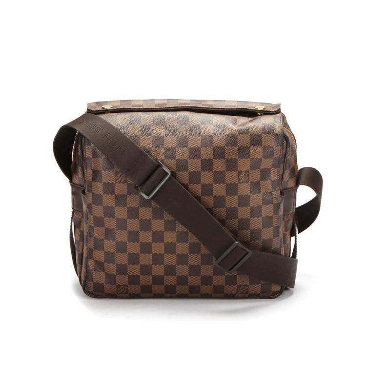 Pre Owned Louis Vuitton Damier Ebene Canvas Naviglio Bag