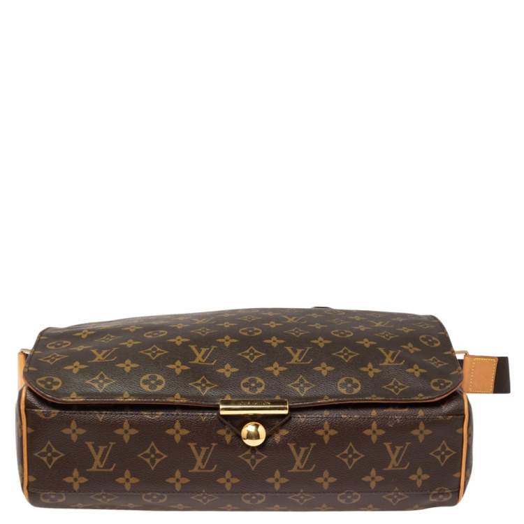 Pre Owned Louis Vuitton Monogram Canvas Abbesses Messenger Bag