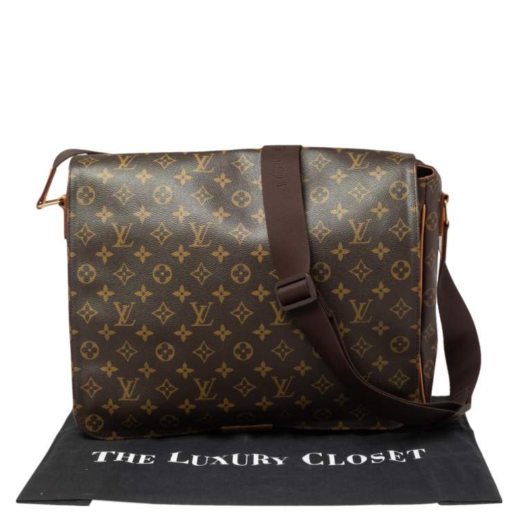 Pre Owned Louis Vuitton Monogram Canvas Abbesses Messenger Bag