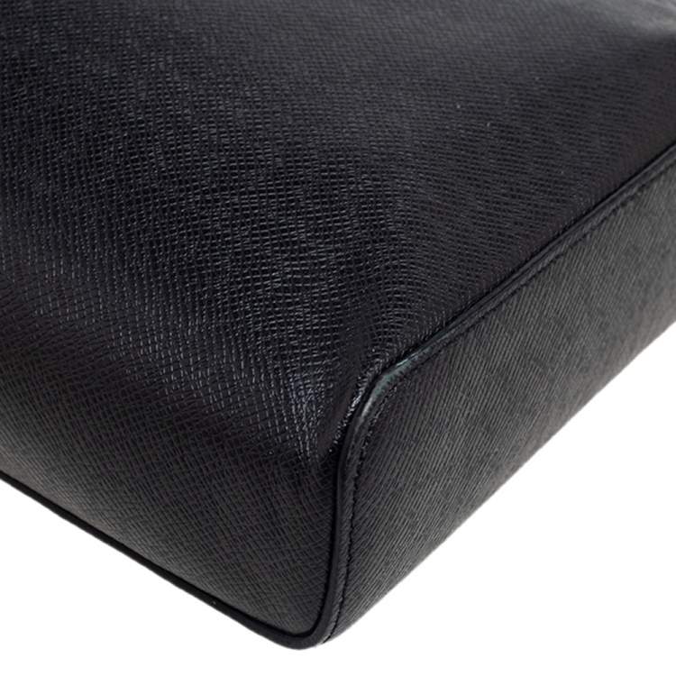 Pre Owned Louis Vuitton Ardoise Taiga Leather Anton Pochette Bag