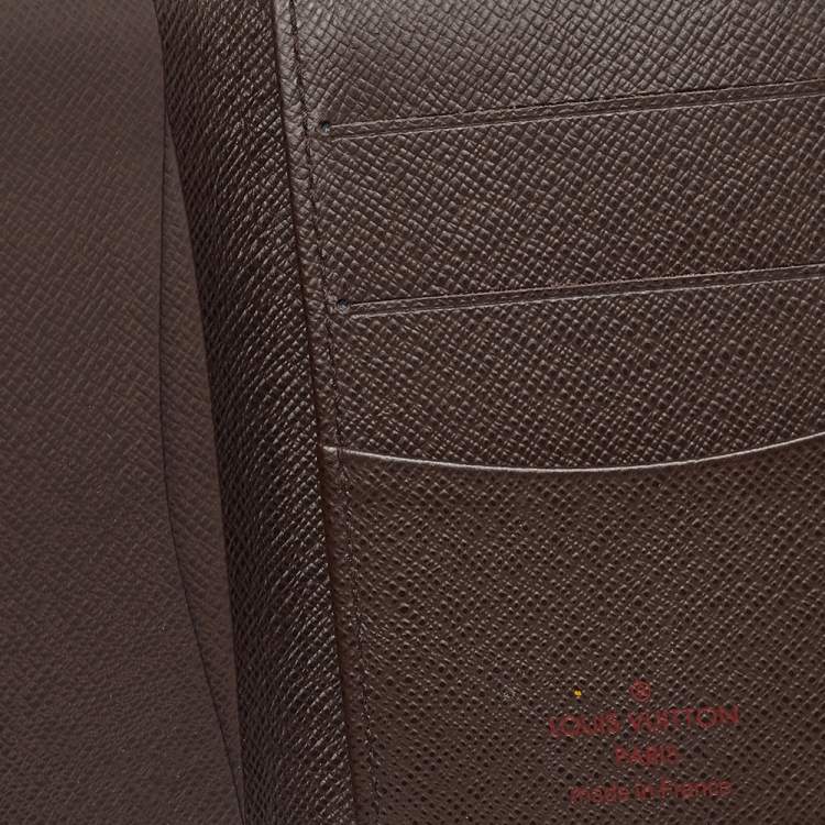 Pre Owned Louis Vuitton Damier Ebene Canvas Pocket Organizer