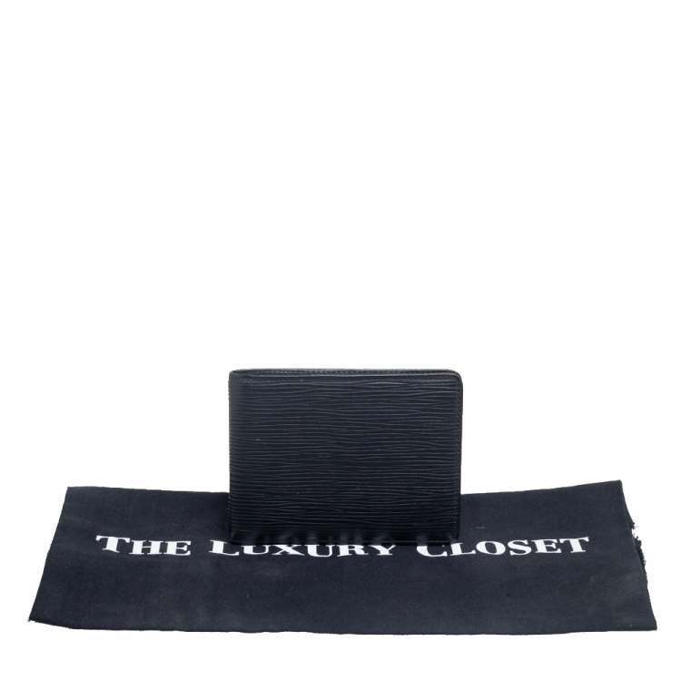Pre Owned Louis Vuitton Epi Leather Multiple Wallet