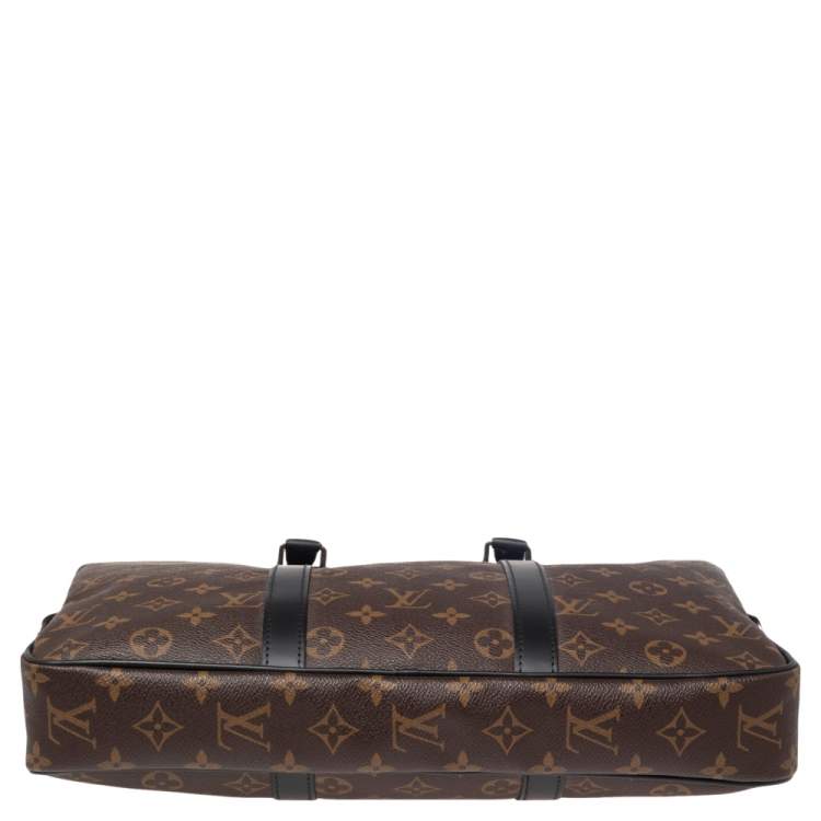 Pre Owned Louis Vuitton Monogram Canvas Porte Documents Voyage PM Bag