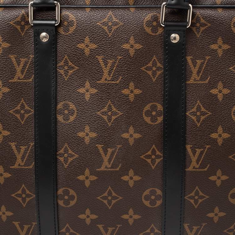 Pre Owned Louis Vuitton Monogram Canvas Porte Documents Voyage PM Bag