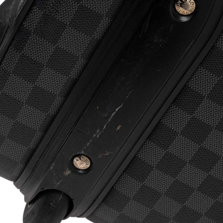 Pre Owned Louis Vuitton Damier Graphite Canvas Pegase 55 Luggage