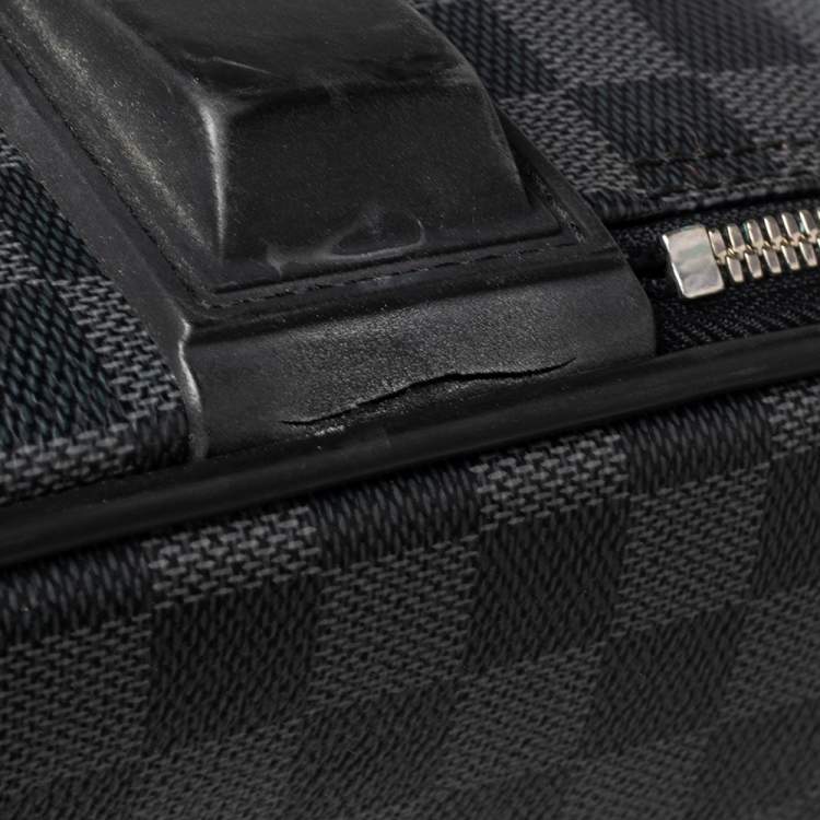 Pre Owned Louis Vuitton Damier Graphite Canvas Pegase 55 Luggage