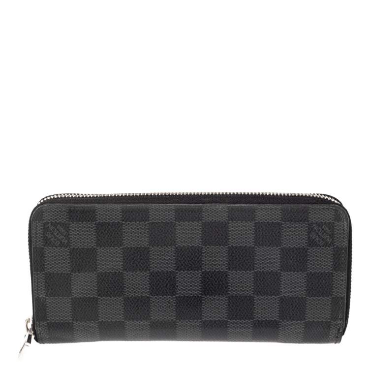 Louis Vuitton, Bags, Louis Vuitton Pince Card Holder Damier Graphite  Black