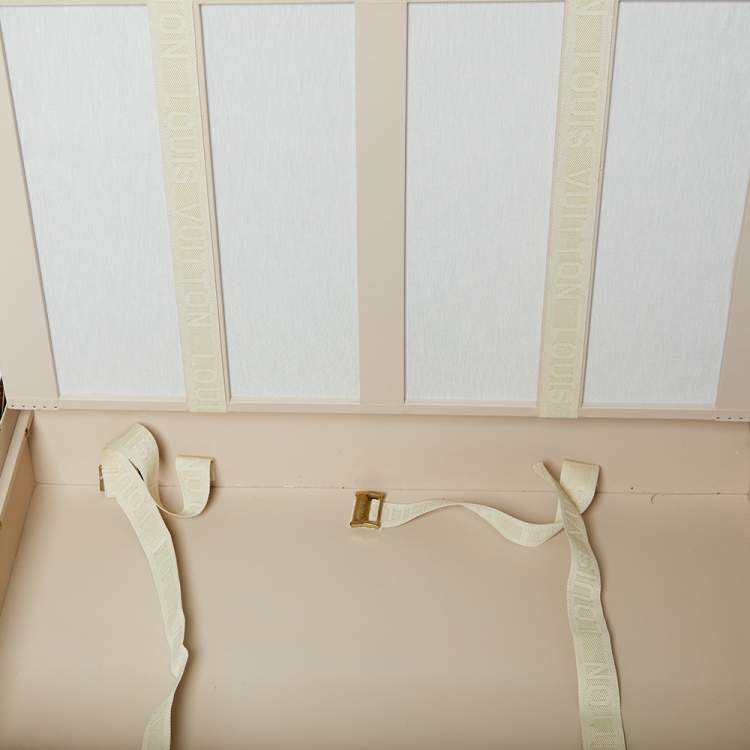 Pre Owned Louis Vuitton Monogram Canvas Alzer Trunk Suitcase 75