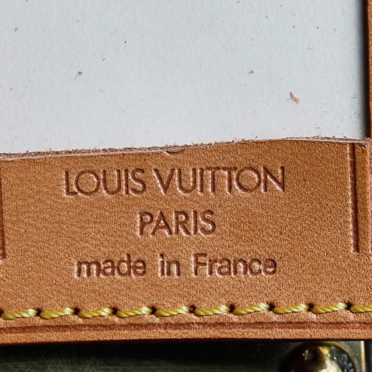 Pre Owned Louis Vuitton Monogram Canvas Alzer Trunk Suitcase 75