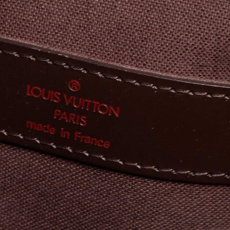 Pre Owned Louis Vuitton Damier Ebene Canvas Naviglio Bag