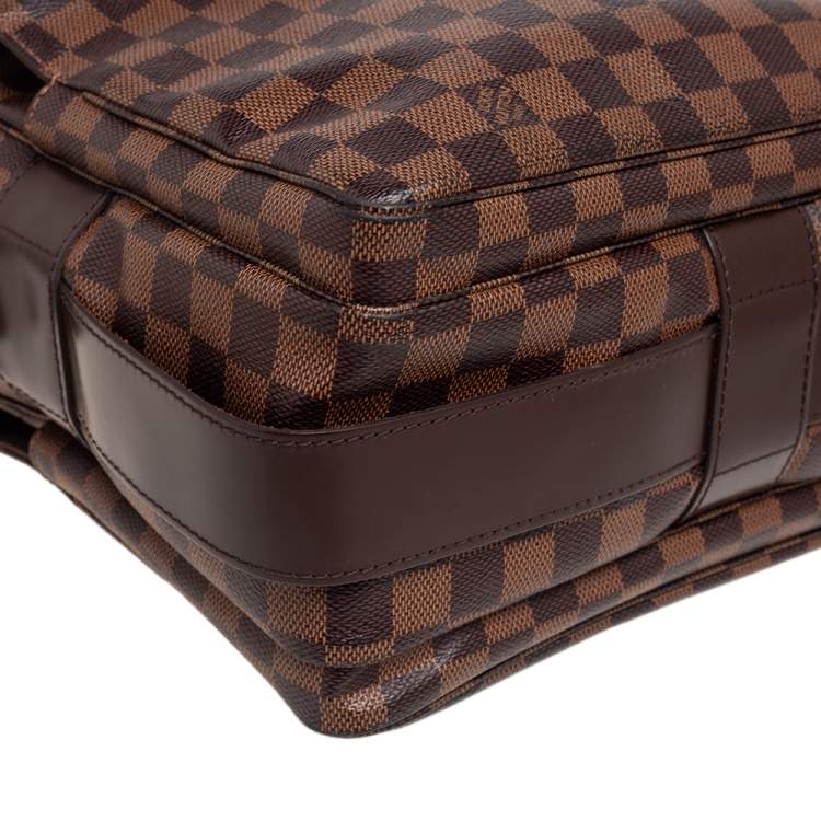 Pre Owned Louis Vuitton Damier Ebene Canvas Naviglio Bag