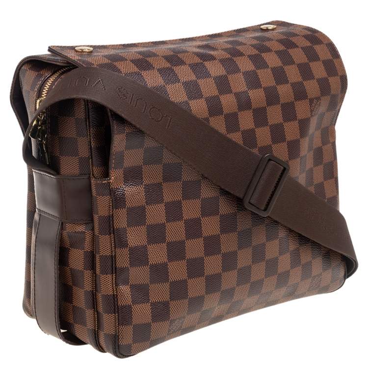 Pre Owned Louis Vuitton Damier Ebene Canvas Naviglio Bag
