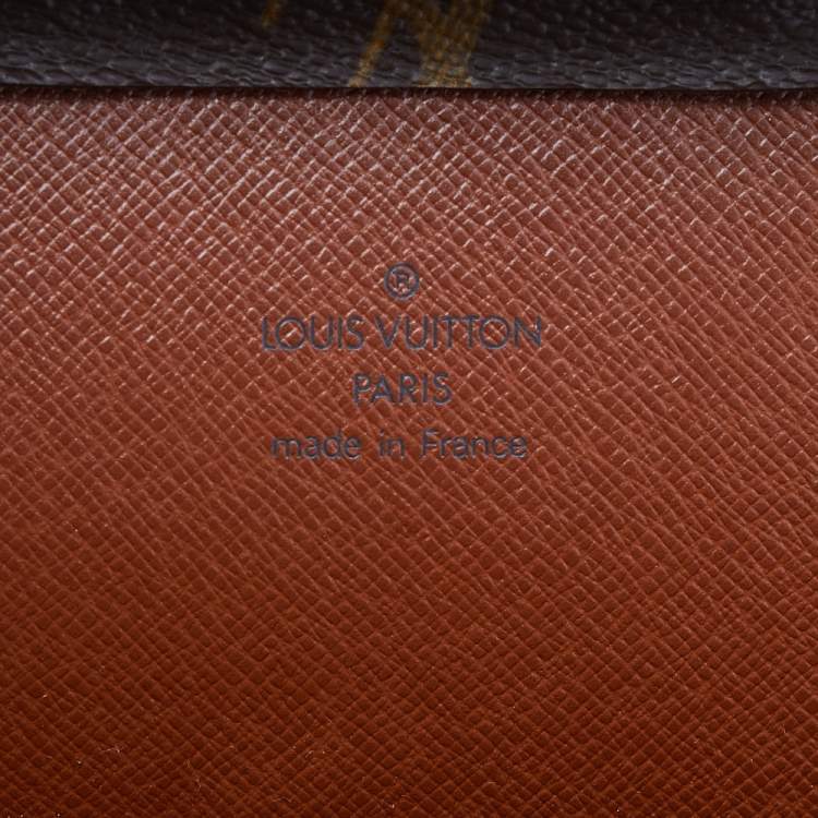 Pre Owned Louis Vuitton Monogram Canvas Serviette Fermoir Briefcase