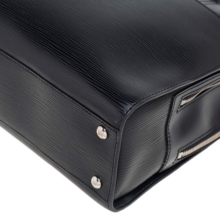 Pre Owned Louis Vuitton Epi Leather Bassano GM Briefcase 