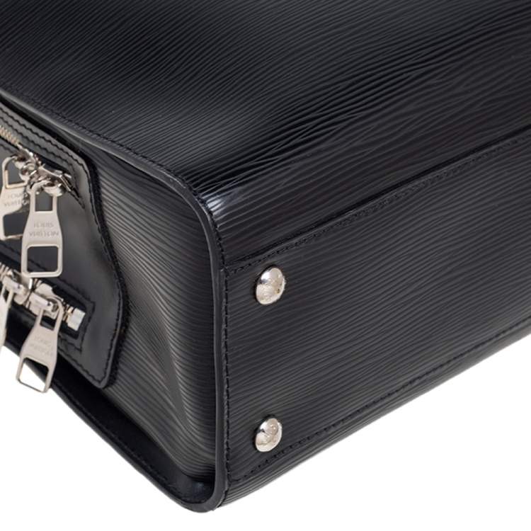 Pre Owned Louis Vuitton Epi Leather Bassano GM Briefcase 