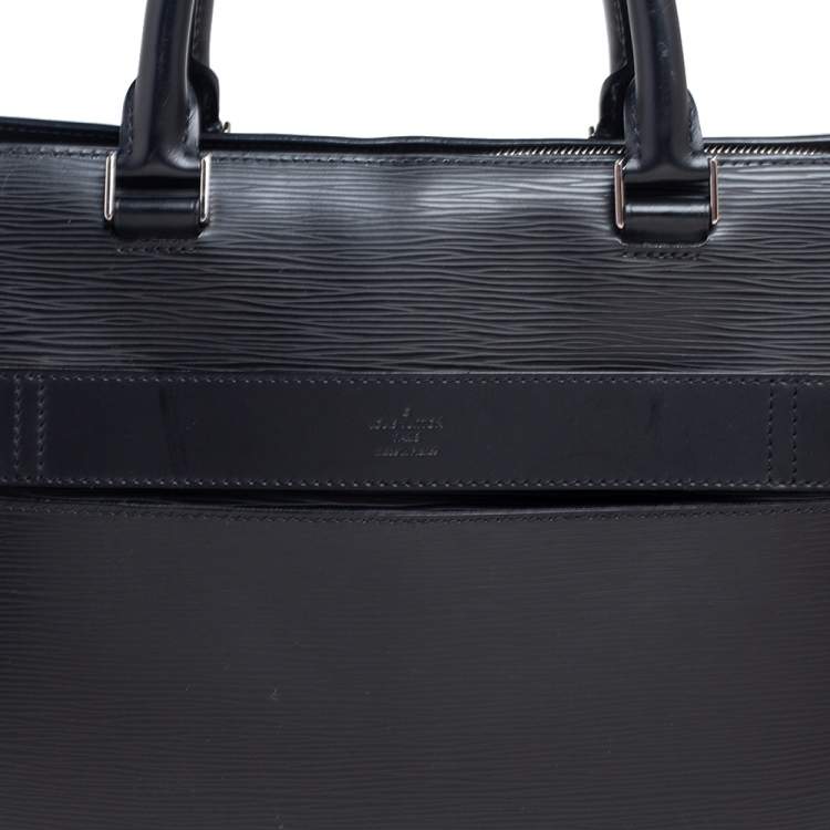 Pre Owned Louis Vuitton Epi Leather Bassano GM Briefcase 
