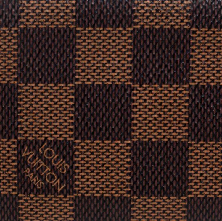 Pre Owned Louis Vuitton Damier Ebene Canvas Pocket Organizer