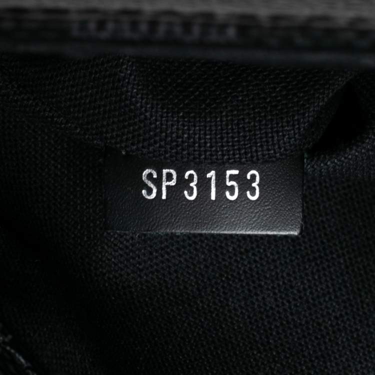 Pre Owned Louis Vuitton Damier Graphite Canvas District GM Bag