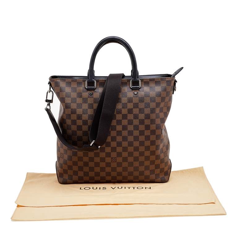 Pre Owned Louis Vuitton Damier Ebene Canvas Jake Bag