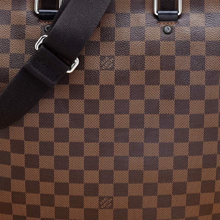 Pre Owned Louis Vuitton Damier Ebene Canvas Jake Bag