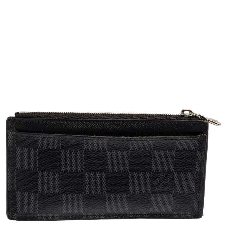 Coin Card Holder Damier Graphite Canvas - Men - Small Leather Goods