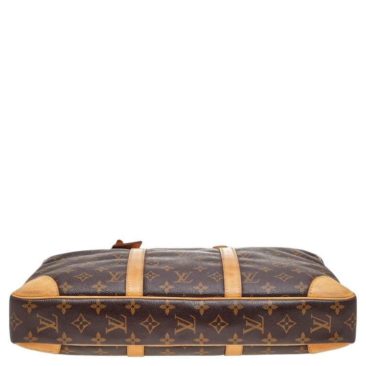 Pre Owned Louis Vuitton Monogram Canvas Porte Documents Voyage Briefcase