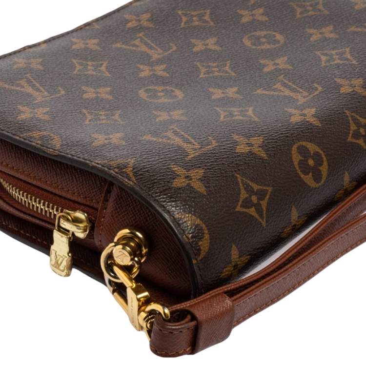Pre Owned Louis Vuitton Monogram Canvas Orsay Clutch