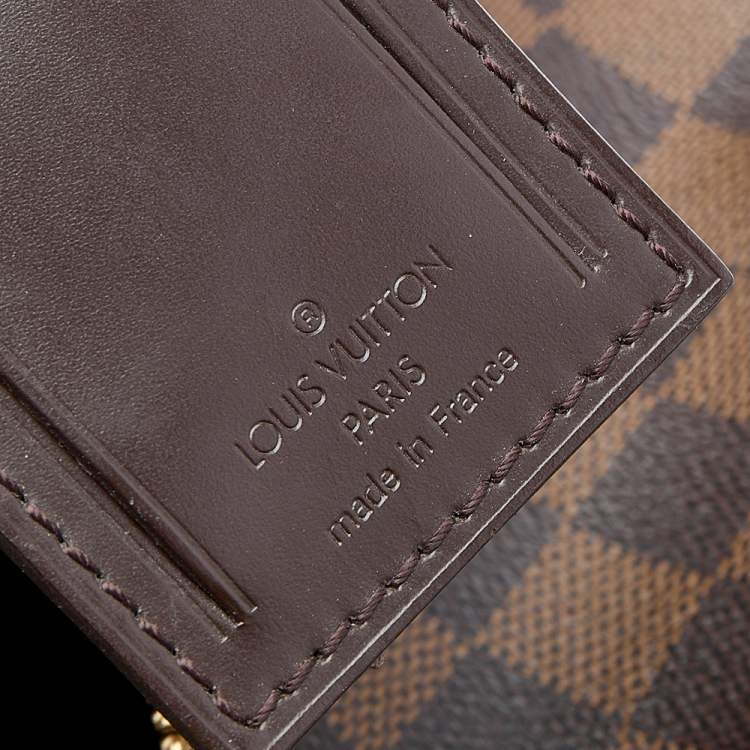 Pre Owned Louis Vuitton Damier Ebene Canvas Keepall 50 Bag