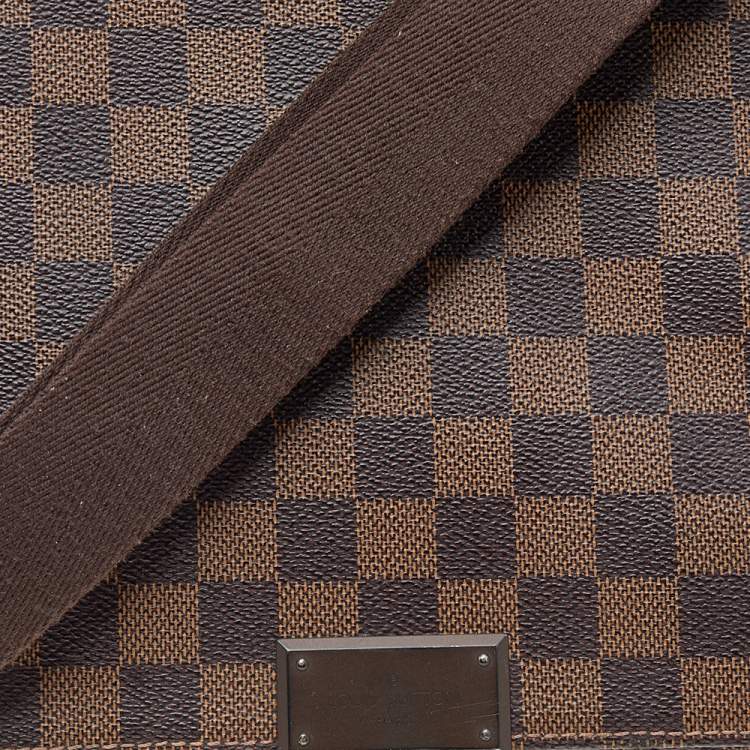 Pre Owned Louis Vuitton Damier Ebene Canvas District PM Bag