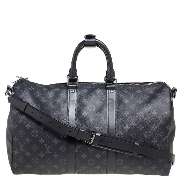 Louis Vuitton Keepall 45 Monogram Eclipse - what fits inside