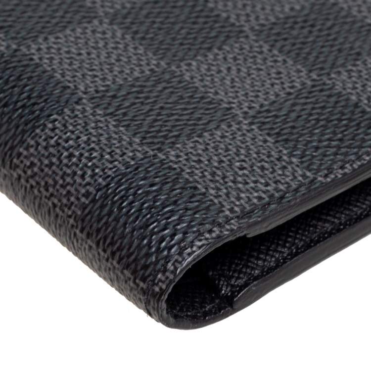 Pre Owned Louis Vuitton Damier Graphite Canvas Multiple Wallet