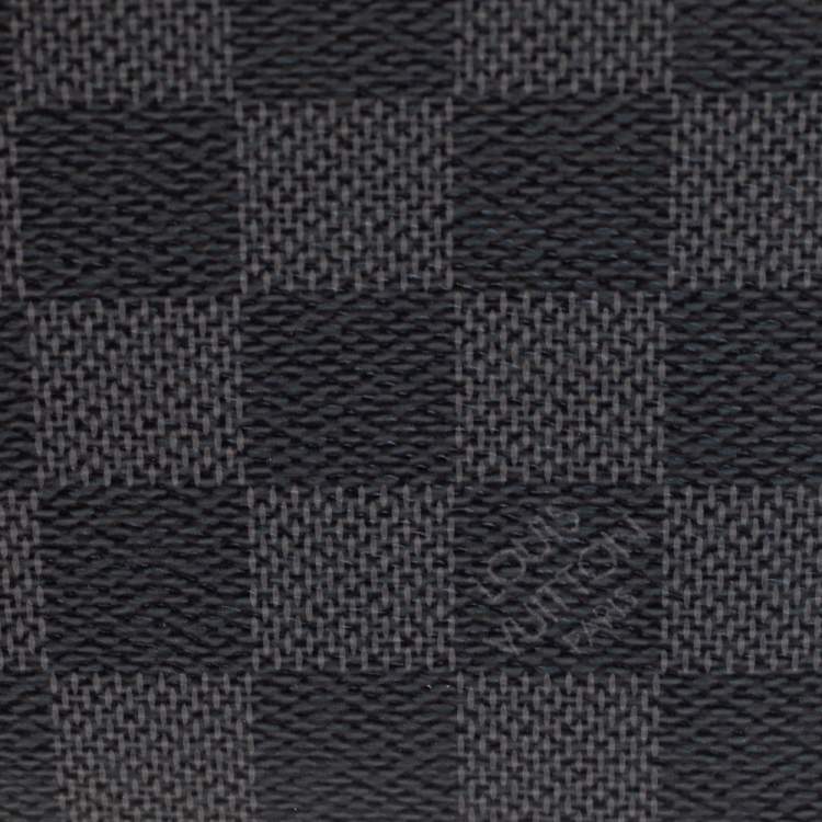 Pre Owned Louis Vuitton Damier Graphite Canvas Multiple Wallet