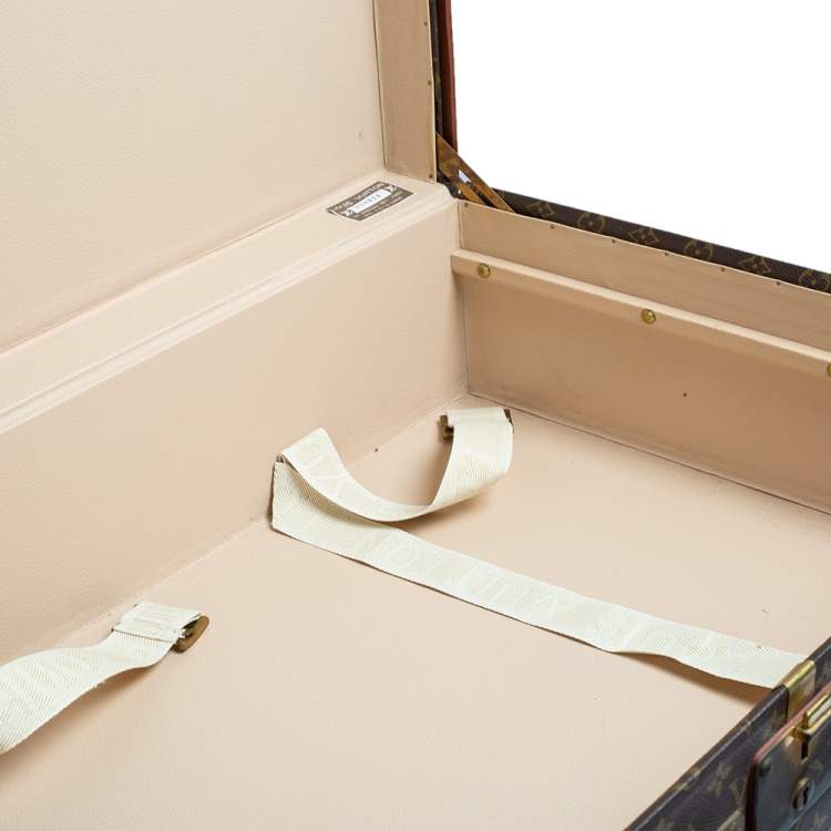 Pre Owned Louis Vuitton Monogram Canvas Alzer 70 Trunk Suitcase