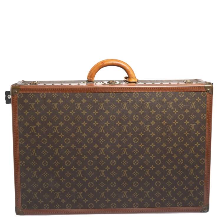 Pre Owned Louis Vuitton Monogram Canvas Alzer 70 Trunk Suitcase