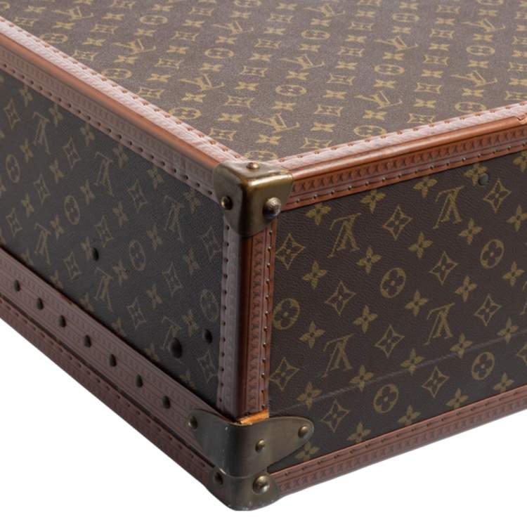 Pre Owned Louis Vuitton Monogram Canvas Alzer 70 Trunk Suitcase
