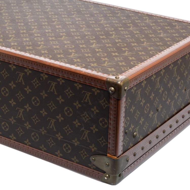 Pre Owned Louis Vuitton Monogram Canvas Alzer 70 Trunk Suitcase
