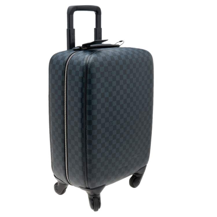 Pre Owned Louis Vuitton Damier Graphite Zephyr 55 Rolling Suitcase