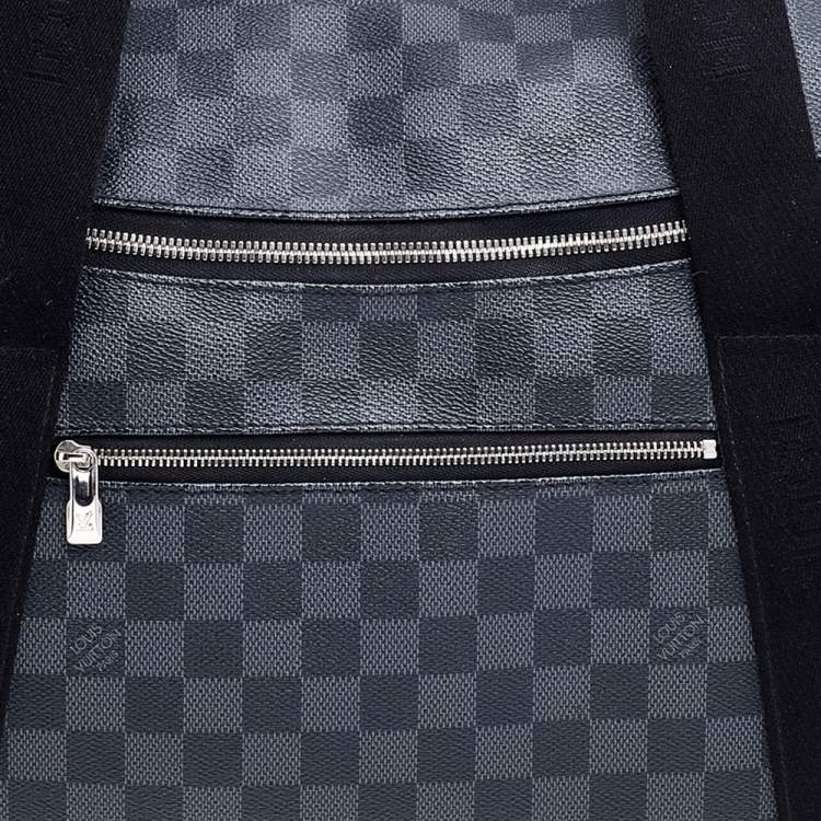 Pre Owned Louis Vuitton Damier Graphite Canvas Roadster Duffel Bag